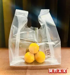 прозорі пакети з логотипом