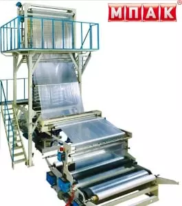 Extruder for the production of tubular films MPAK